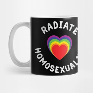 Radiate Homosexuality Mug